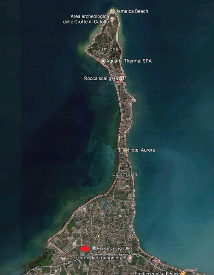 Residence Degli Ulivi Sirmione Eksteriør bilde